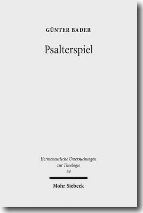 Psalterspiel von Bader,  Günter