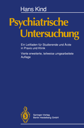 Psychiatrische Untersuchung von Kind,  Hans