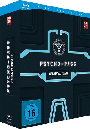 Psycho Pass – 1. Staffel – Gesamtausgabe – Blu-ray Box (4 Blu-rays) von Urobuchi,  Naoyoshi Shiotani,  Gen
