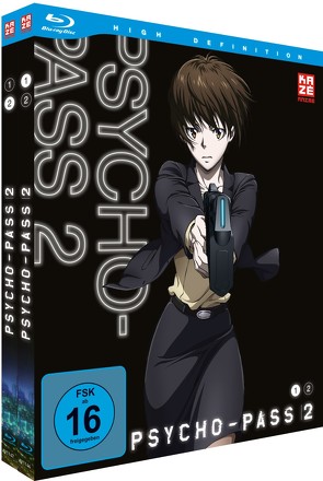 Psycho Pass – 2. Staffel – Gesamtausgabe – Bundle – Vol.1-4 – Blu-ray [ohne Schuber] von Suzuki,  Kiyotaka