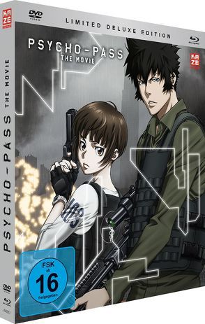 Psycho Pass Movie – Limited Deluxe Edition (DVD und Blu-ray) von Motohiro,  Katsuyuki, Shiotani,  Naoyoshi