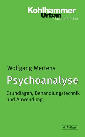 Psychoanalyse von Mertens,  Wolfgang