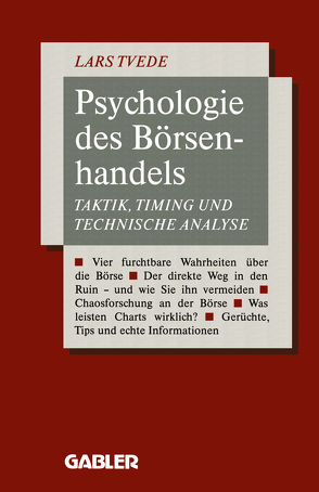 Psychologie des Börsenhandels von Tvede,  Lars