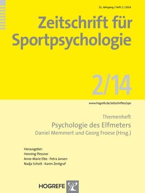 Psychologie des Elfmeters von Froese,  Georg, Memmert,  Daniel