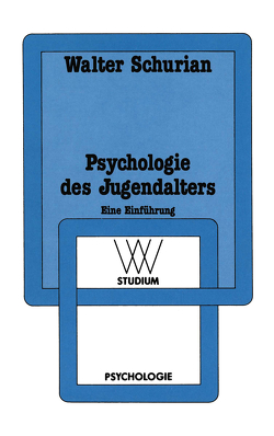 Psychologie des Jugendalters von Schurian,  Walter