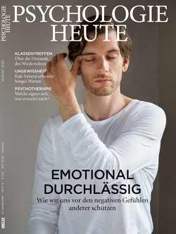 Psychologie Heute 8/2020: Emotional durchlässig von Verlagsgruppe Beltz