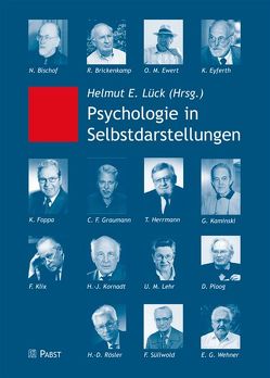 Psychologie in Selbstdarstellungen von Lück,  Helmut E.