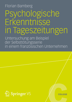 Psychologische Erkenntnisse in Tageszeitungen von Bamberg,  Florian