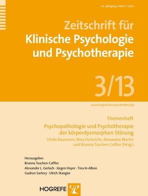 Psychopathologie und Psychotherapie der körperdysmorphen Störung von Buhlmann,  Ulrike, Heinrichs,  Nina, Martin,  Alexandra, Tuschen-Caffier,  Brunna