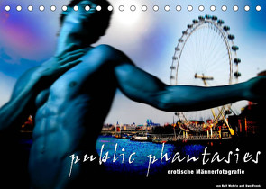 public phantasies – erotische Männerfotografie (Tischkalender 2023 DIN A5 quer) von Fotodesign,  Black&White, Wehrle und Uwe Frank,  Ralf