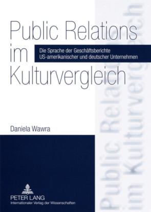 Public Relations im Kulturvergleich von Wawra