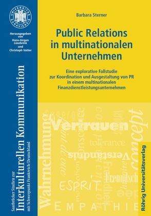 Public Relations in multinationalen Unternehmen von Sterner,  Barbara