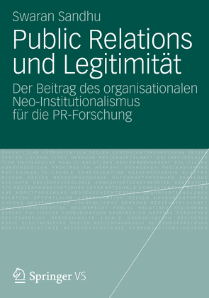 Public Relations und Legitimität von Sandhu,  Swaran