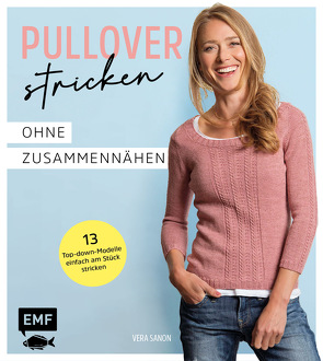 Pullover stricken ohne Zusammennähen von Sanon,  Vera