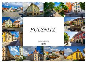 Pulsnitz Impressionen (Wandkalender 2024 DIN A2 quer), CALVENDO Monatskalender von Meutzner,  Dirk