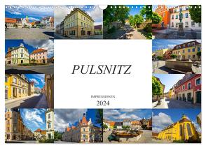 Pulsnitz Impressionen (Wandkalender 2024 DIN A3 quer), CALVENDO Monatskalender von Meutzner,  Dirk