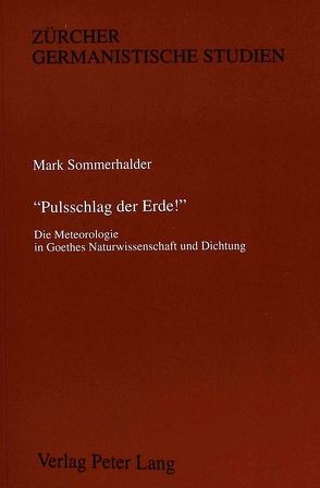 «Pulsschlag der Erde¿» von Sommerhalder,  Mark