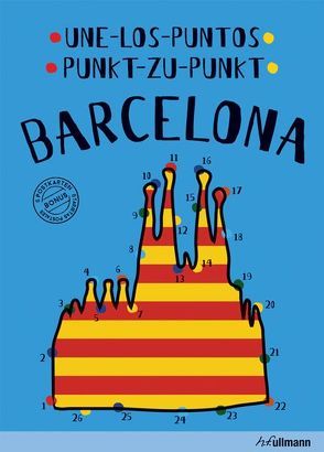 Punkt-zu-Punkt Barcelona (D/ES) von Mazur,  Agata, Pakuła,  Natalia