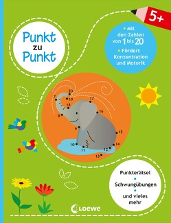 Punkt zu Punkt – Mit den Zahlen von 1 bis 20 (grün) von Hein,  Elena