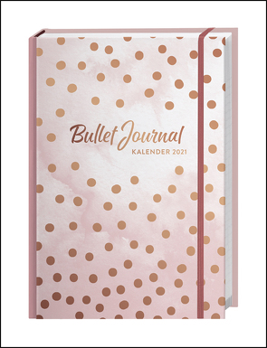 Punkte Bullet Journal A5 Kalender 2021 von Heye