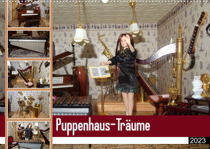 Puppenhaus-Träume (Wandkalender 2023 DIN A2 quer) von Diederich,  Christa