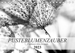 Pusteblumenzauber in schwarzweiß (Tischkalender 2023 DIN A5 quer) von Delgado,  Julia