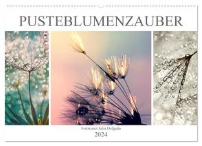 PusteblumenZauber (Wandkalender 2024 DIN A2 quer), CALVENDO Monatskalender von Delgado,  Julia