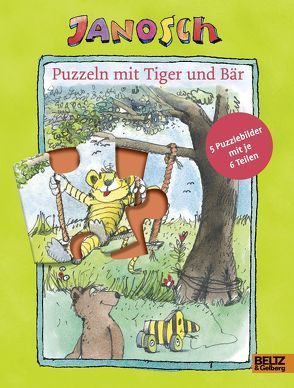 Puzzeln mit Tiger und Bär von Janosch