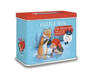 Puzzle-Box – Der kleine Igel freut sich auf Weihnachten von Engeln,  Reinhard