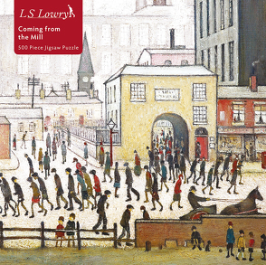 Puzzle – L. S. Lowry: Aus der Fabrik