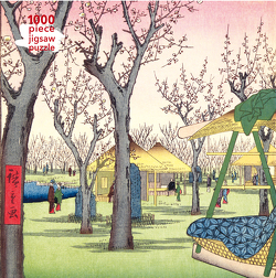 Puzzle – Utagawa Hiroshige, Pflaumengarten