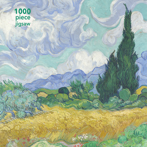 Puzzle – Vincent van Gogh: Weizenfeld mit Zypressen