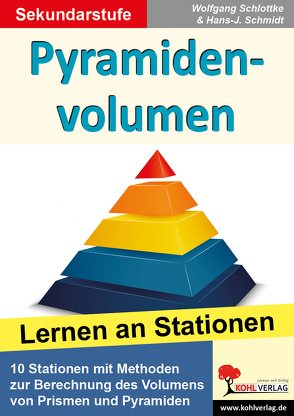 Pyramidenvolumen von Schlottke,  Wolfgang, Schmidt,  Hans-J.