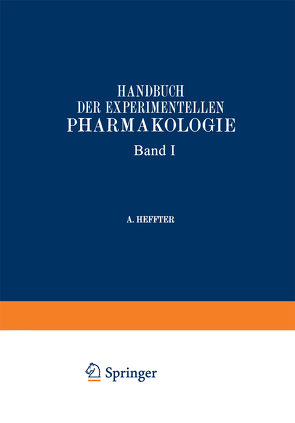 Pyridin, Chinolin, Chinin, Chininderivate. Cocaingruppe. Curare und Curarealkaloide. Veratrin und Protoveratrin. Aconitingruppe. Pelletierin. Strychningruppe. Santonin. Pikrotoxin und verwandte Körper. Apomorphin, Apocodein, Ipecacuanha-Alkaloide. Colchic von Bock,  J., Boehm,  R., Bürgi,  E., Cremer,  M., Cushny,  Arthur R., Dixon,  Walter E., Ellinger,  A., Ellinger,  Ph., Faust,  E. St., Fröhlich,  Alfred, Fühner,  H., Gottlieb,  R., Gros,  O., Heffter,  A., Henderson,  L. J., Heubner,  W., Höber,  R., Hunt,  Reid, Jacoby,  Martin, Joachimoglu,  G., Jodlbauer,  A., Kobert,  R., Kochmann,  M., Loewy,  A., Magnus,  R., Pohl,  J., Poulsson,  E., Rohde,  E., Rost,  E., Spiro,  K., Straub,  W., Trendelenburg,  P., Wiechowski,  W.