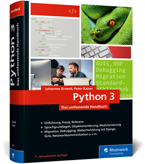 Python 3 von Ernesti,  Johannes, Kaiser,  Peter