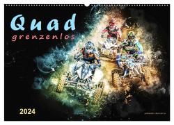 Quad grenzenlos (Wandkalender 2024 DIN A2 quer), CALVENDO Monatskalender von Roder,  Peter