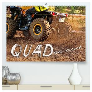 Quad – so cool (hochwertiger Premium Wandkalender 2024 DIN A2 quer), Kunstdruck in Hochglanz von Roder,  Peter