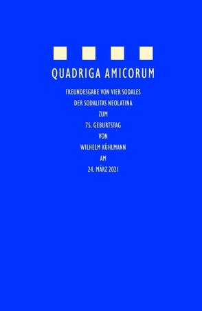 Quadriga amicorum von Beichert,  Karl Wilhelm, Bröcker,  Christoph, Mathes,  Peter, Wiegand,  Hermann