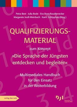 Qualifizierungsmaterial zum Konzept »Die Sprache der Jüngsten entdecken und begleiten« von Best,  Petra, Bode,  Julia, Born-Rauchenecker,  Eva, Jooß-Weinbach,  Margarete, Schlipphak,  Karin