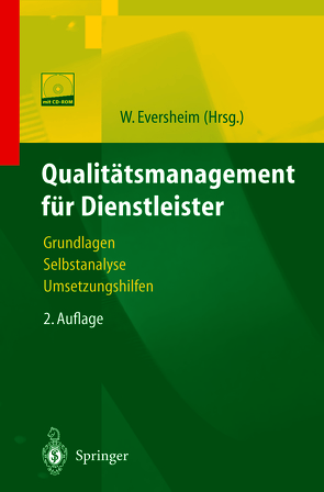 Qualitätsmanagement für Dienstleister von Eversheim,  Walter