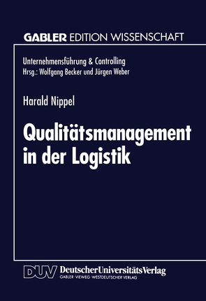 Qualitätsmanagement in der Logistik von Nippel,  Harald