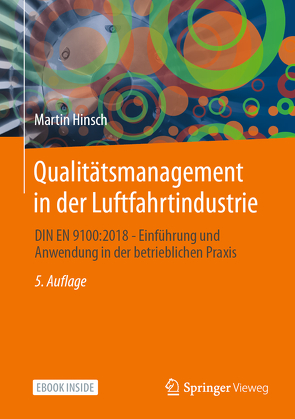 Qualitätsmanagement in der Luftfahrtindustrie von Hinsch,  Martin