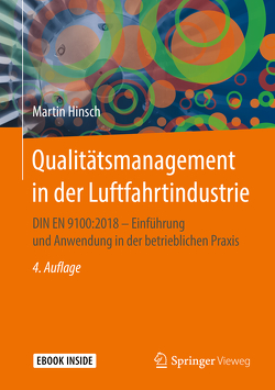 Qualitätsmanagement in der Luftfahrtindustrie von Hinsch,  Martin