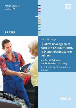 Qualitätsmanagement nach DIN EN ISO 9000 ff. in Dienstleistungsunternehmen – Buch mit E-Book von Pfitzinger,  Elmar