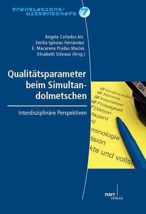 Qualitätsparameter beim Simultandolmetschen von Collados Aís,  Ángela