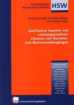 Qualitative Aspekte von Leistungspunkten von Baer,  Matthias, Eger,  Marc, Fleischmann,  Patrick, Fröhlich,  Werner, Graubohm,  Herbert, Hagerer,  Andreas, Heitmann,  Günter, Holdt,  Ulrike von, Reinsch,  Steffen, Roscher,  Falk, Schobel,  Kurt, Stange,  Christiane