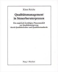 Qualitätsmanagement in Steuerberaterpraxen von Reiche,  Klaus