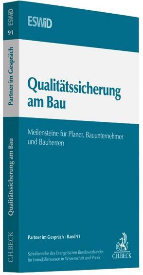 Qualitätssicherung am Bau von Evangelischen Bundesverband für Immobilienwesen in Wissenschaft und Praxis