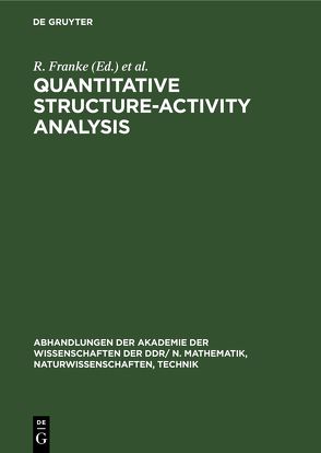 Quantitative Structure-Activity Analysıs von Franke,  R., Oheme,  P.