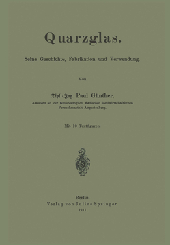 Quarzglas von Günther,  Paul